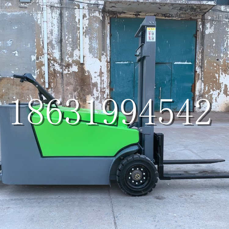独山县小型电动叉车1吨2吨步行站驾式电瓶堆高充电装卸车液压升降车铲车